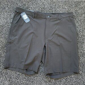 Greg Norman Men's Black Performance Stretch Golf Shorts Size 38 NWT